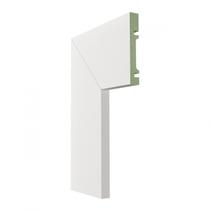 Guarnição de MDF 10cm x 15mm x 2,40m Liso Resistente a Umidade Moldufama 1001 Guarnição de MDF 10cm x 15mm x 2,40m Liso Resistente a Umidade Moldufama 1001
