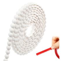 Guarnição de parede Leinuosen Guarnição de moldagem flexível de PVC branco de 3 m Guarnição de parede Leinuosen Guarnição de moldagem flexível de PVC branco de 3 m