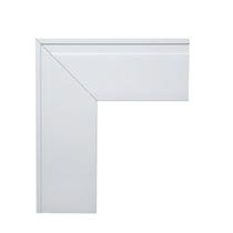 Guarnição de Poliestireno 2,25 Unidade - Branco Guarnição de Poliestireno 2,25 Unidade - Branco