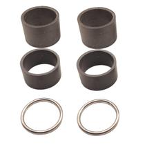 Guarnição Dianteira + Traseira + Anel Escape Cb 400 Cb 450