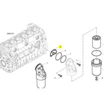 Guarnição Filtro Óleo Para Iveco Stralis - 504147366 Guarnição Filtro Óleo Para Iveco Stralis - 504147366