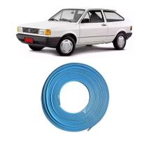 Guarnição p/lat. e p/choques encaixe filete azul rl c/ 06 mt (a/colante) - 209a Guarnição p/lat. e p/choques encaixe filete azul rl c/ 06 mt (a/colante) - 209a