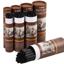 Gueevin, 200 peças de palitos de carvão de salgueiro para desenhar Gueevin, 200 peças de palitos de carvão de salgueiro para desenhar