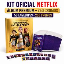 Guerreiras do KPop - Álbum Premium Capa Dura + 50 Envelopes (250 Cromos) Netflix Guerreiras do KPop - Álbum Premium Capa Dura + 50 Envelopes (250 Cromos) Netflix