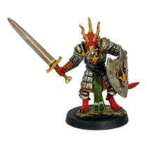 Guerreiro Draconato - Gadrash - Miniatura pintada - RPG Guerreiro Draconato - Gadrash - Miniatura pintada - RPG