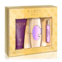 Guess Gold Set-Eau De Parfum Spray 2.5 Oz & Loção Corporal 6.8