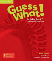 Guess what! 1 activity book - CAMBRIDGE