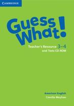 Guess What! 3-4 American English - Teacher's Resource And Tests CD-ROM