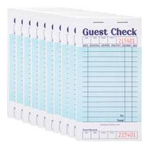 Guest Check Books Stock Your Home Blue (pacote com 10) Guest Check Books Stock Your Home Blue (pacote com 10)