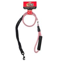 Guia Adestramento Bungee com Amortecedor Rosa Guia Adestramento Bungee com Amortecedor Rosa
