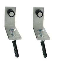 Guia Alumínio Para Porta De Correr Interno Cor Natural Perfil 9MM GI-01 0042