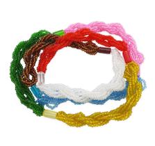 Guia Brajá Colorida 7 fios Firma Erê 70 cm Guia Brajá Colorida 7 fios Firma Erê 70 cm