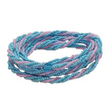 Guia Brajá Ibeji Erê Azul Rosa 3 Fios Trançado 60cm Umbanda Guia Brajá Ibeji Erê Azul Rosa 3 Fios Trançado 60cm Umbanda