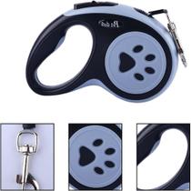 Guia coleira pet retrátil para passeios com cães e gatos Guia coleira pet retrátil para passeios com cães e gatos
