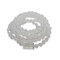 Guia Cristal 147 Contas Trasnparente Cristal 60 cm Umbanda