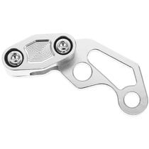 Guia Da Mangueira De Freio Moto Prata Anodizado Guia Da Mangueira De Freio Moto Prata Anodizado
