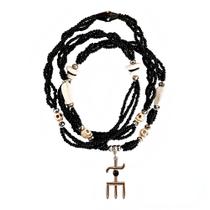 Guia de 3 Fios de Exu Caveira/ Tranca Rua das Almas Guia de 3 Fios de Exu Caveira/ Tranca Rua das Almas