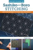 Guia de bolso de livros sobre Sashiko e Boro Stitching Landauer