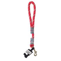 Guia de corda especial 35 cm 16mm furacaopet vermelho