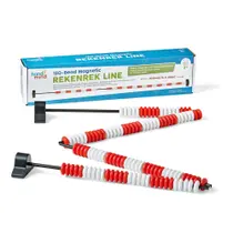 Guia de demonstração magnética Abacus hand2mind 120 Bead