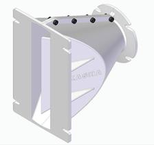 Guia De Onda 2 Polegadas Akasha Wg50p240bb Branco E Branco