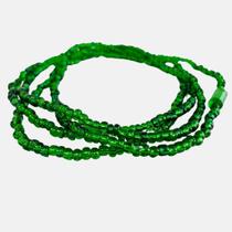 Guia De Oxossi Umbanda de Miçanga Verde