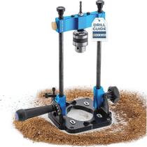 Guia de perfuração Adaptador de furadeira portátil Rockler com ângulo de 0-60