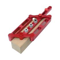 Guia De Perfuração De Madeira De Precisão Com Punção Autocentrante Para Dowels Métricos 6/8/10mm