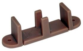Guia de porta de armário BARTON KRAMER de plástico ajustável de 3 cm Guia de porta de armário BARTON KRAMER de plástico ajustável de 3 cm