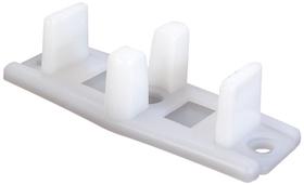 Guia de porta PRIME-LINE N 6562 em nylon ajustável, pacote com 2