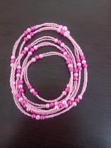 Guia de Umbanda - Fio de Contas Rosa Ibeji/Ere com Firma Guia de Umbanda - Fio de Contas Rosa Ibeji/Ere com Firma