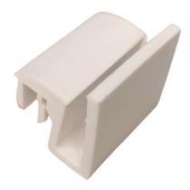 Guia do box de vidro do banheiro parte inferior da porta cor branco Guia do box de vidro do banheiro parte inferior da porta cor branco