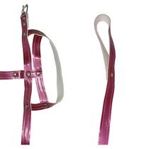 Guia e Peitoral material sintético Regulável Sem Gancho Lulu Yorkshire