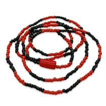 Guia Exu Pombagira Vermelho e Preto com Firma Total Proteção