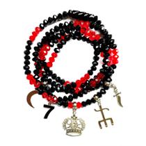 Guia Fio De Contas Exu Rei Das 7 Encruzilhadas Exu 7 Da Lira Exu Tiriri Exu Veludo Exu Tranca Rua