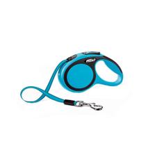 Guia Fita New Comfort Flexi para Cães Azul - Tamanho PP