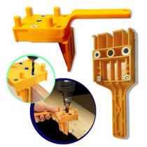 Guia Gabarito Para Marceneiro Cavilhas Marcação Métrico 6, 8, 10mm