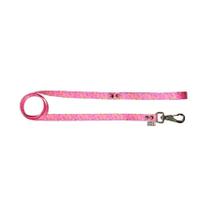 Guia Griff Dog Poliester Rosa para Cães