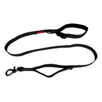 Guia Kong Traffic Leash 1,5M Preto M Refletivo p/ Cachorro