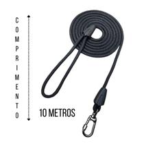 Guia Longa 10m Para Adestramento De Cachorro.