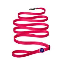Guia Longa para Cachorros 5m - Impulso Rosa Neon