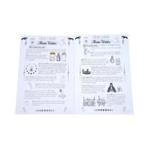 Guia Lunar De Magia Da Água Da Lua, 14 Páginas, Grimoire, Jogo De Cartas, Feitiços De Fases Da Lua