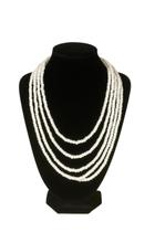 Guia Miçanguinha Branca Opaca Paz Luz Purificação Espiritual