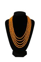 Guia Miçanguinha Laranja Cristal Vitalidade Alegria Energia Espiritual