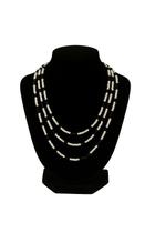 Guia Miçanguinha Preta com Branca Cristal Equilíbrio Proteção Força Espiritual