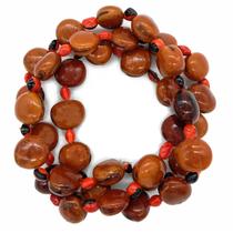 Guia Olho de Boi com Olho de Cabra Umbanda Candomblé 60 cm