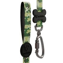 Guia para cachorro meuauau - camuflado Guia para cachorro meuauau - camuflado