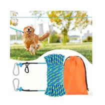 Guia para Cães Kynara 30 m Refletiva para Camping e Uso ao Ar Livre Guia para Cães Kynara 30 m Refletiva para Camping e Uso ao Ar Livre