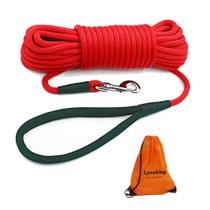 Guia para Cães Lynxking - Cordão Vermelho de 9,1m (9,5mm)