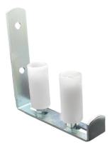 Guia Para Portão 2x1 Com Roletes 30mmx70mm Guia Para Portão 2x1 Com Roletes 30mmx70mm